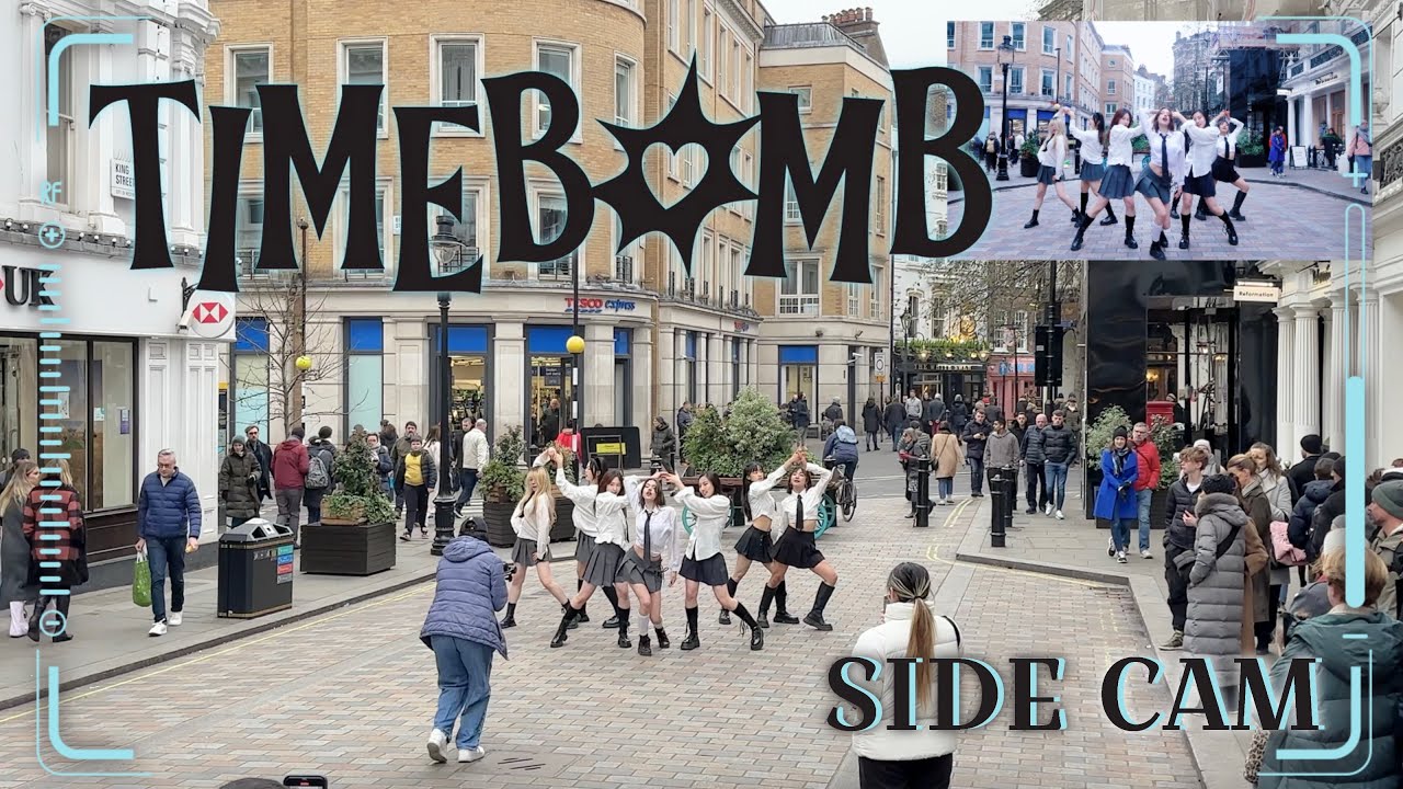 [KPOP IN PUBLIC | SIDE CAM] izna (이즈나) - TIMEBOMB | Dance Cover in LONDON