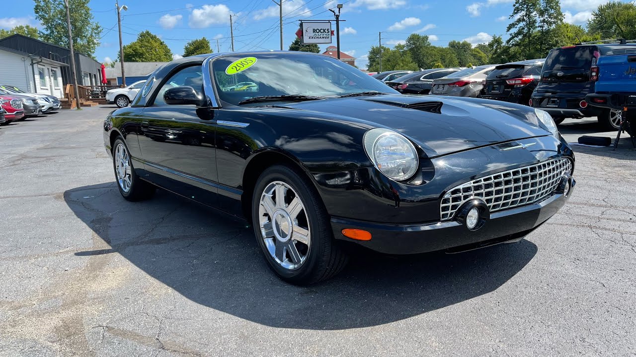 2005 Ford Thunderbird Premium Hardtop Convertible | The Newest and Last of an American Classic