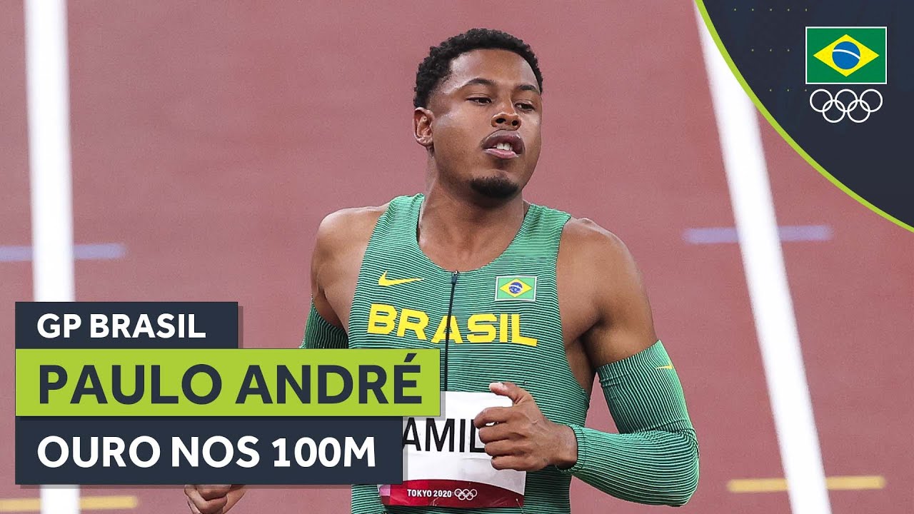 GP BRASIL DE ATLETISMO NITEROI 2024 - Paulo André é ouro nos 100m