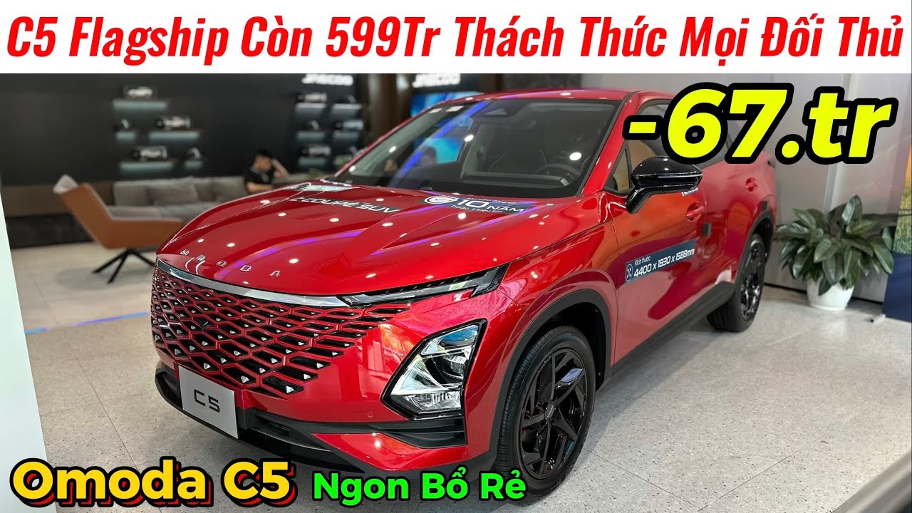 ✅Omoda C5 bản Flagship Còn 599 Triệu Sẵn Sàng Thách Thức Mọi Đối Thủ như Creta, Seltos | Giá Xe Việt