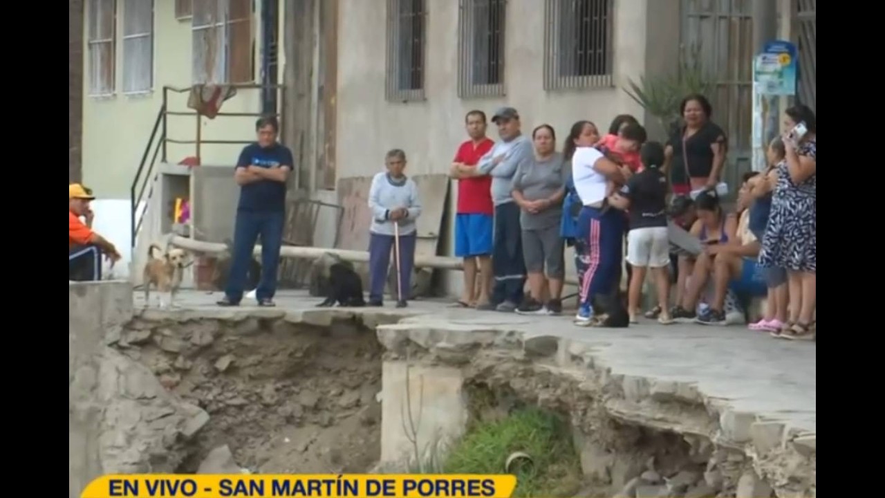 Vecinos de SMP temen por muro que está por caer: 