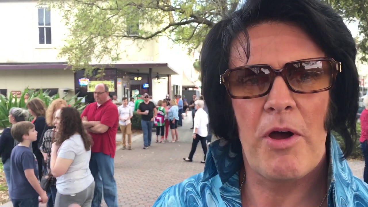 Paul larcombe Elvis contest in Brunswick Georgia