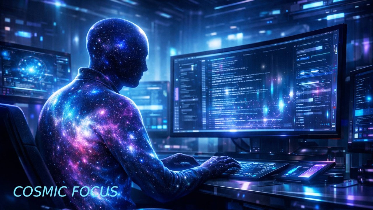 DEEP WORK — Futuristic Focus Music for Flow State