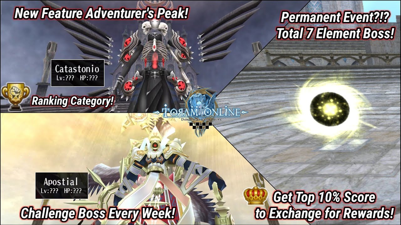 Toram Online - New Feature Adventurer's Peak! | Challenge Boss Every Week and New Ranking System?