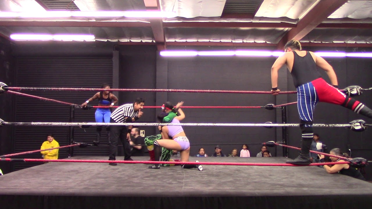 Chaz Herrera and Ayoka Muhara vs Sandra Moone and Lazarus