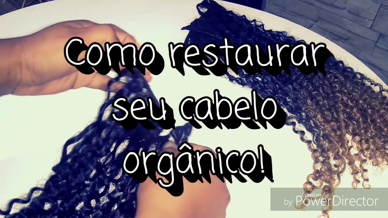 Como recuperar os cachos do cabelo orgânico?