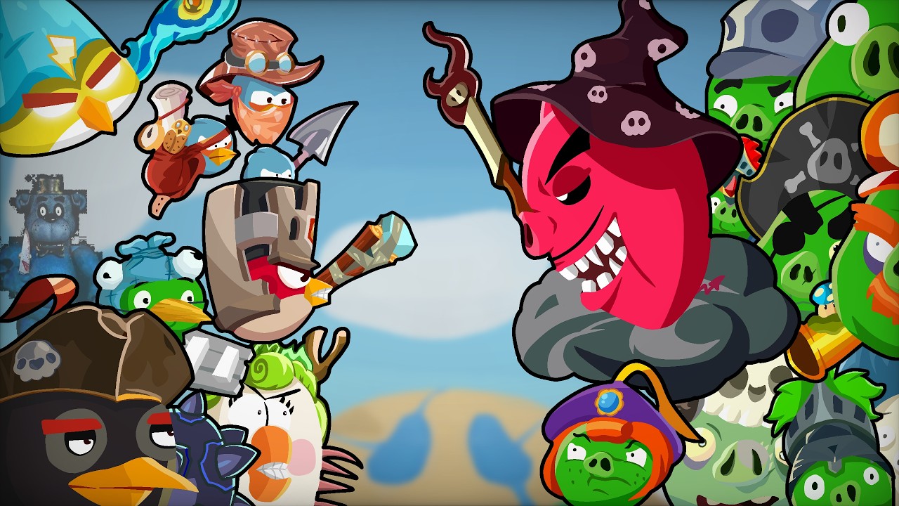 Этот мод я проходил 24 ЧАСА | Angry Birds Epic: Hardcore mod (Feat. @DIKON567 )