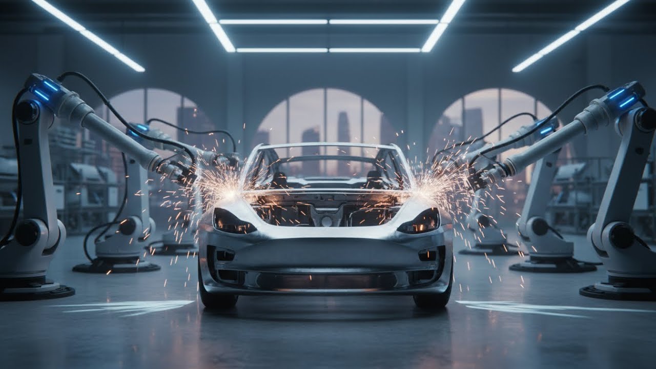 How Tesla Cars Are Made: Inside the Modern Factory | Full Production T