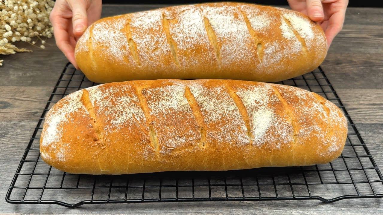 Просто добавьте уксус! Эту тайну мало кто знает! Быстрый рецепт хлеба!