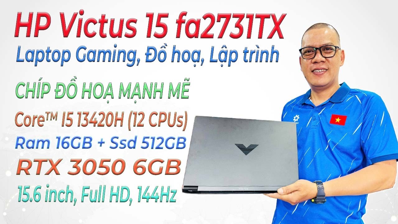 Ưu & nhược điểm HP Victus 15 fa2731TX - Laptop Gaming, Đồ hoạ, Học Lập trình CNTT