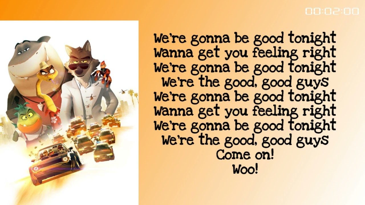 Nightcore: Good tonight (From the bad guys) Lyrics