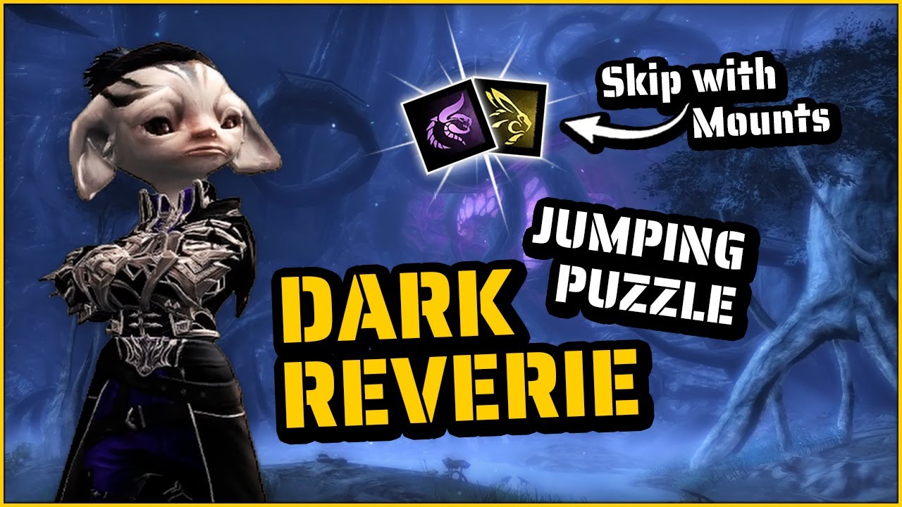 Dark Reverie Jumping Puzzle & Mount Skip | Caledon Forest JP in Guild Wars 2