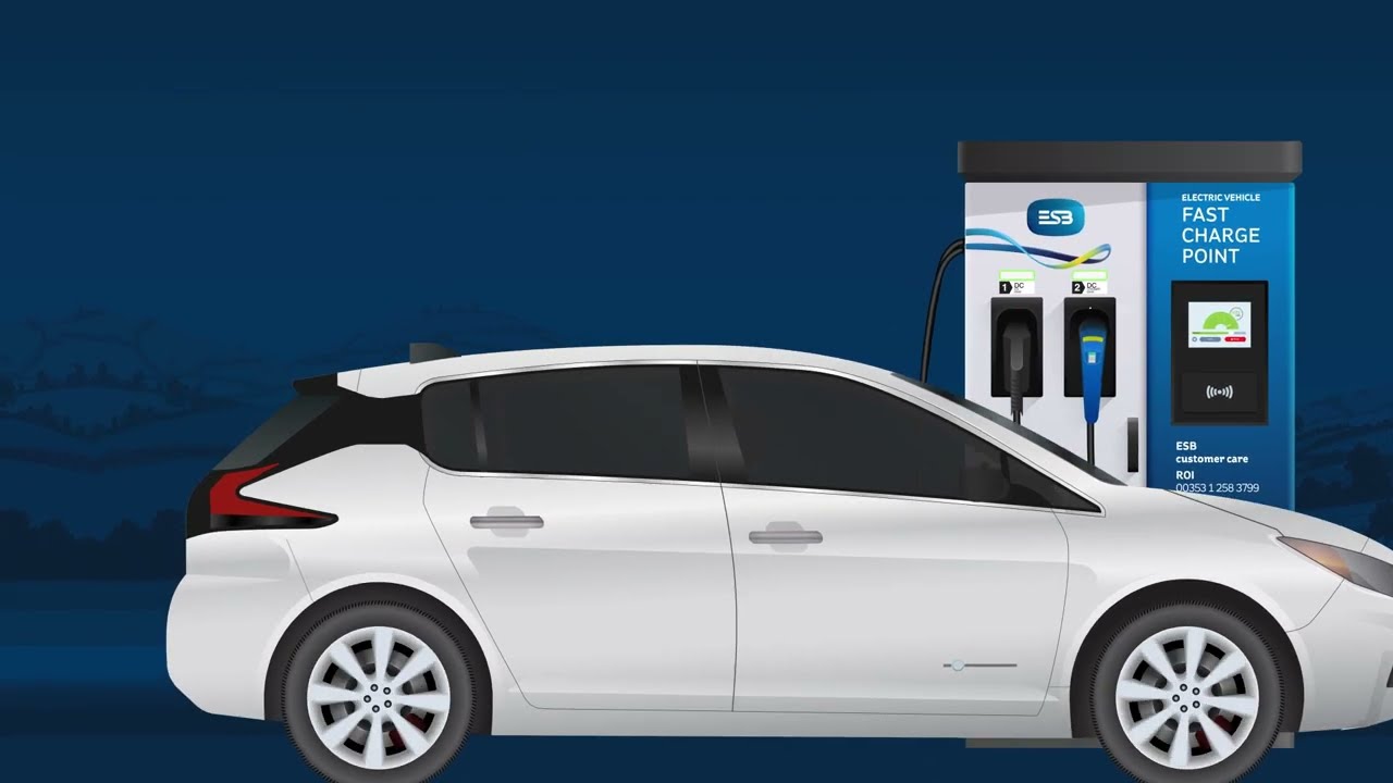 How to charge your electric vehicle using an ESB circontrol fast charger