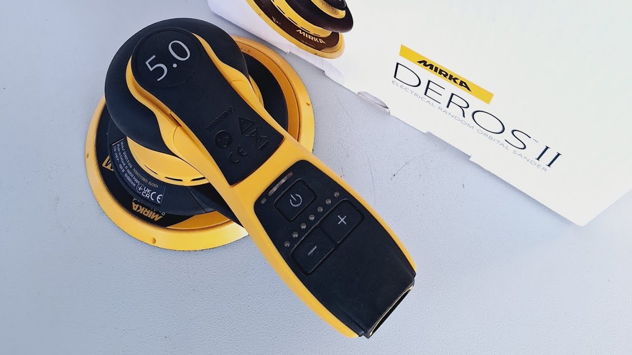 Обзор Mirka Deros 650CV и Deros II 650