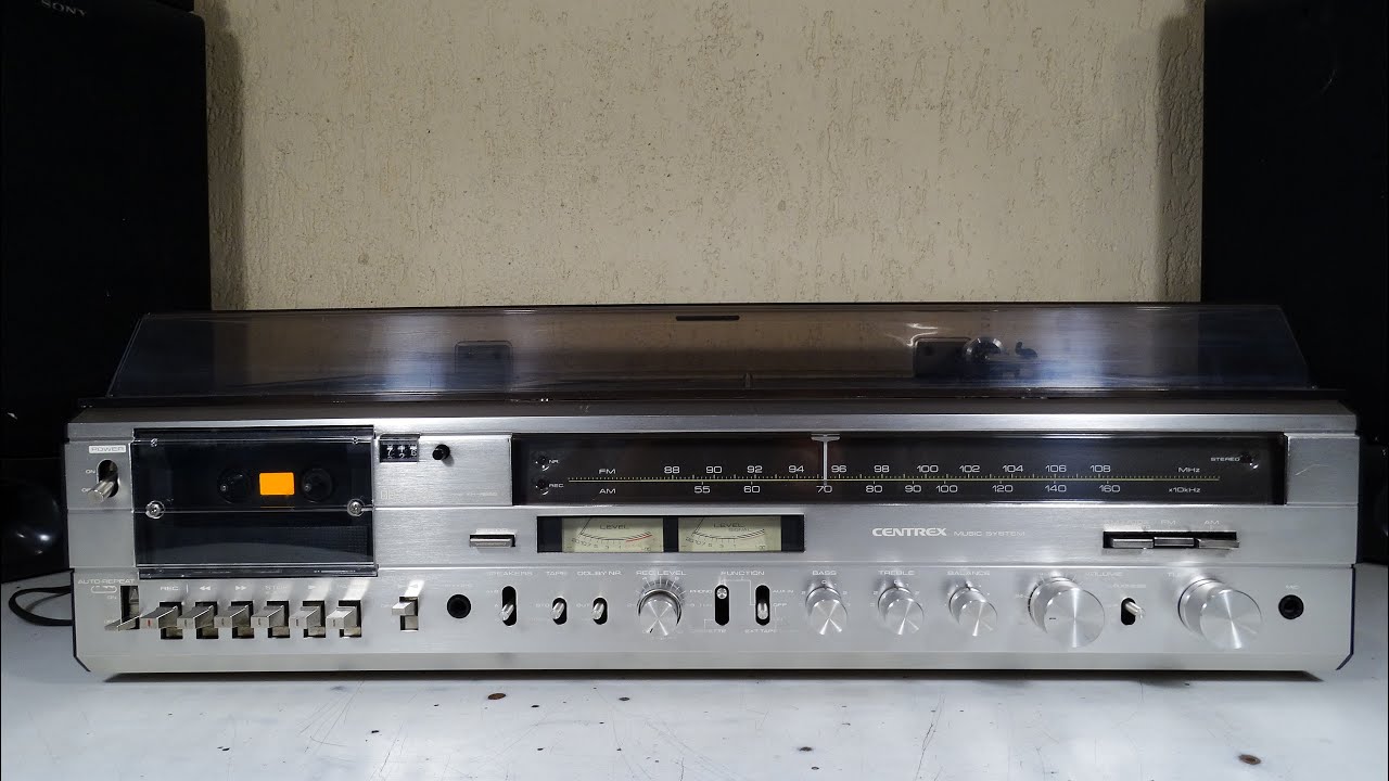 COMO CONECTAR ECUALIZADOR A UN CENTRO MUSICAL TURNTABLE PIONEER CENTREX KH-8855 JAPON 1978 TUTORIAL