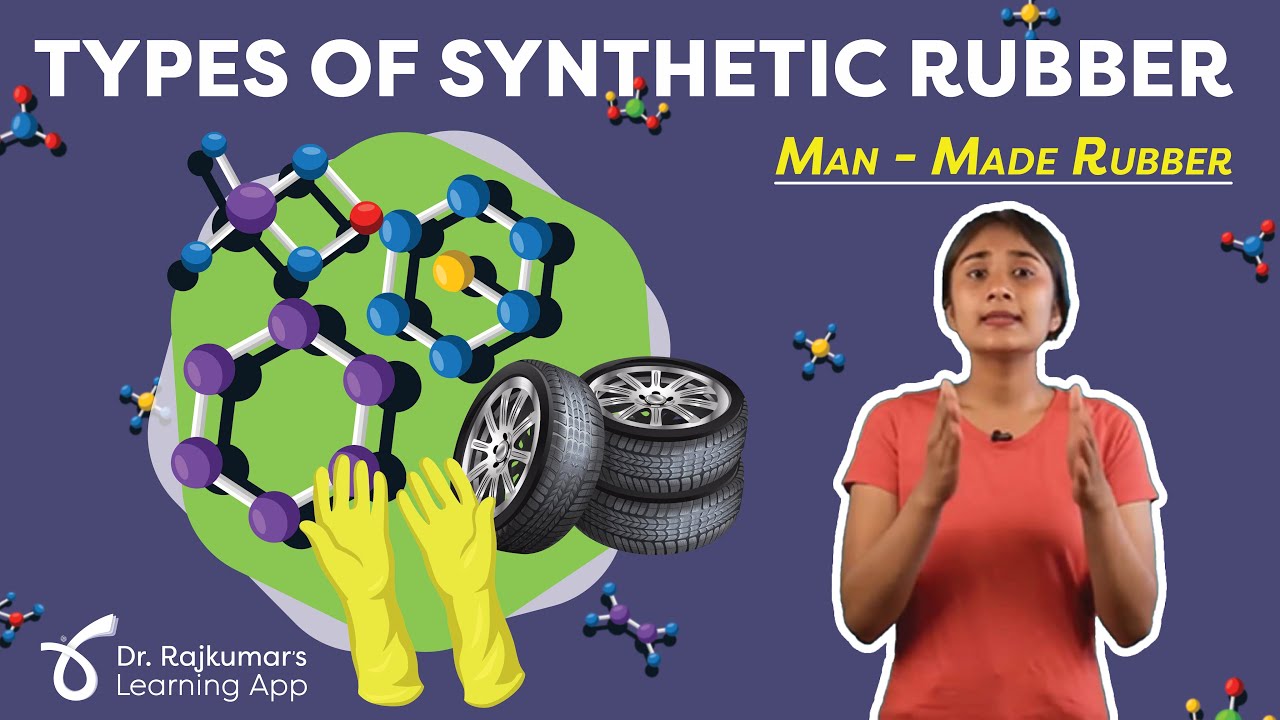 II PUC:Types of Synthetic Rubber|Dr.Rajkumar's Learning App|Reach Further|Chemistry