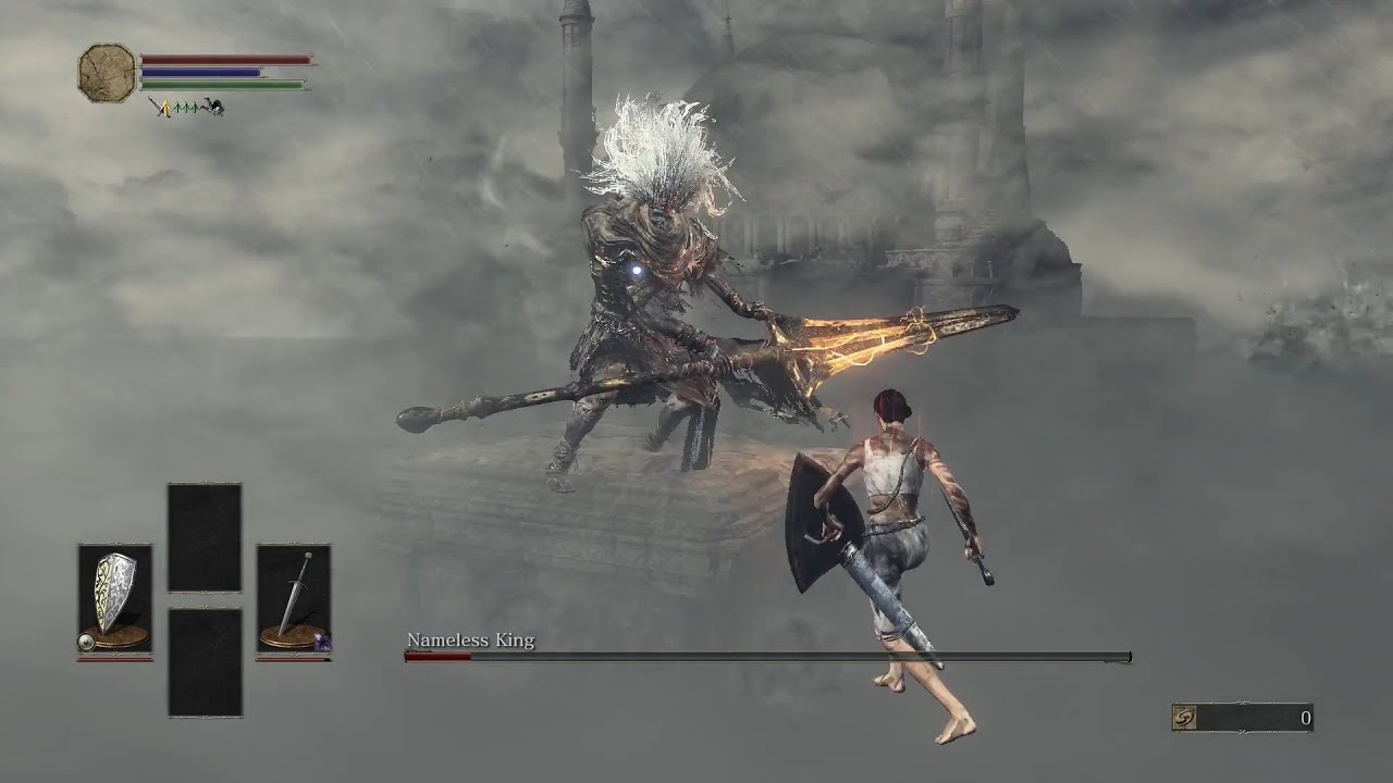[NG+7] Nameless King - Level 1, No Damage, Solo