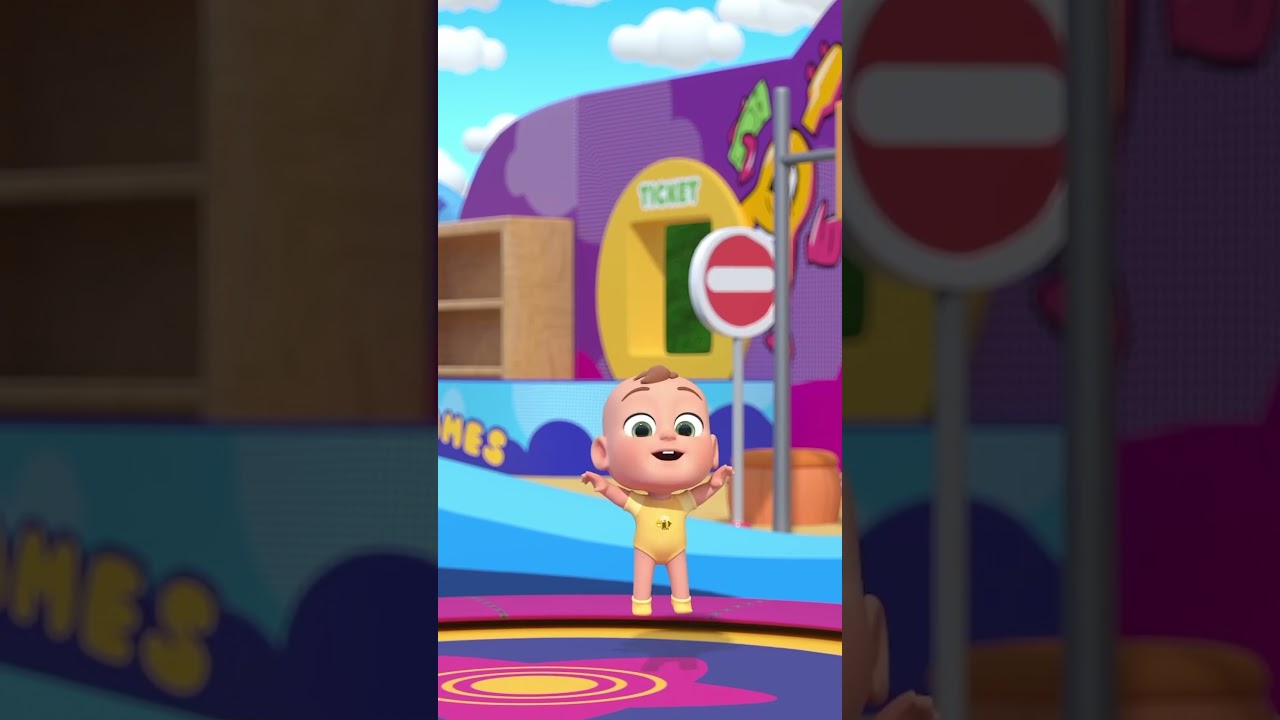 Rides & Slides Song | Amusement Park #rides #slide #amusementpark #kidssongs #nurseryrhymes #shorts