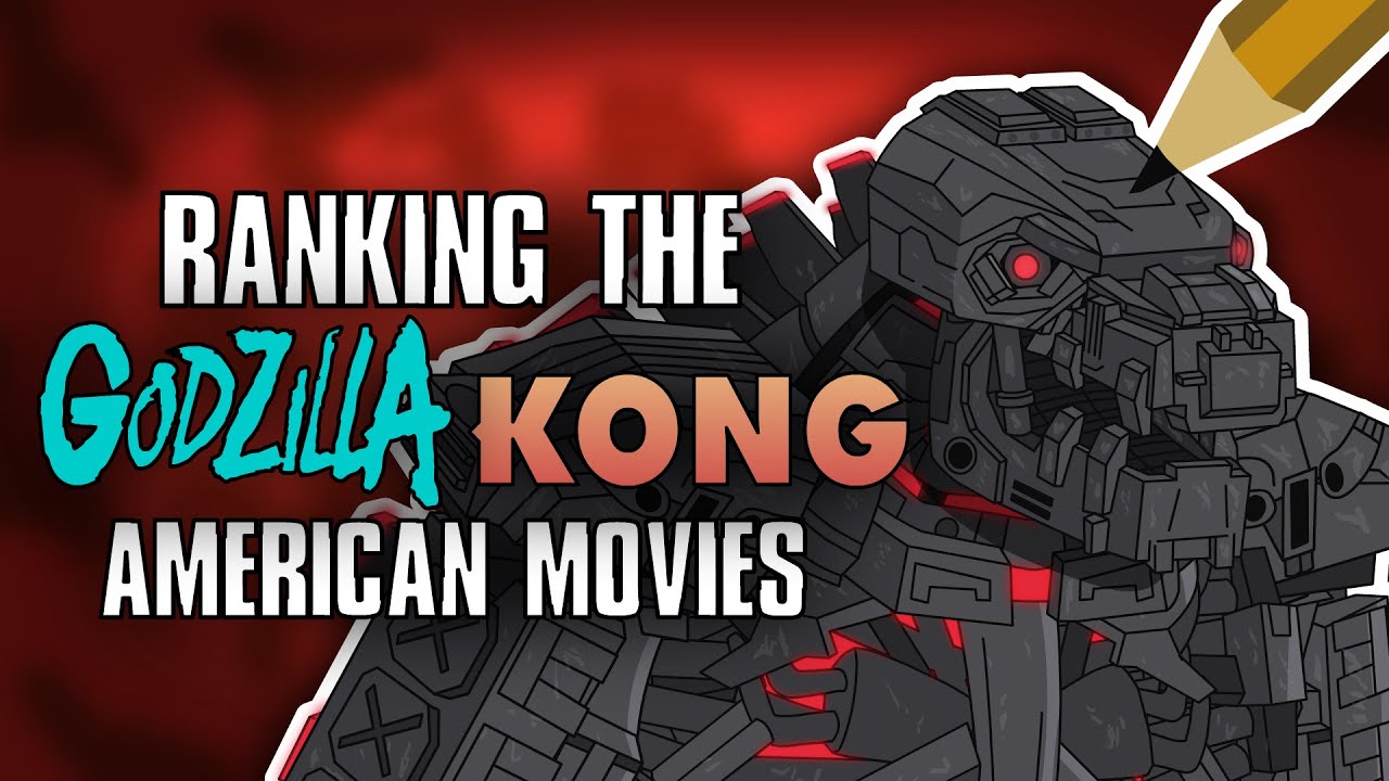 RANKING Every American Godzilla and King Kong Movie / Monsterverse MechaGodzilla SPEED-ART