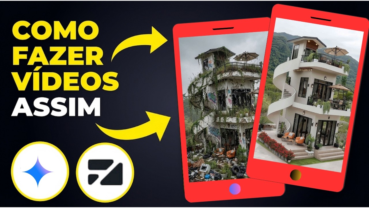 COMO FAZER VIDEOS DE REFORMAS DE CASAS COM IA