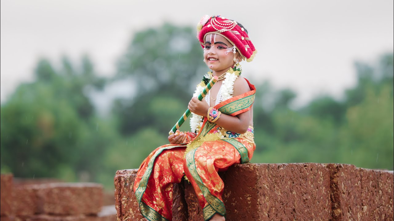 ￼Krishna Vesha photo shoot 