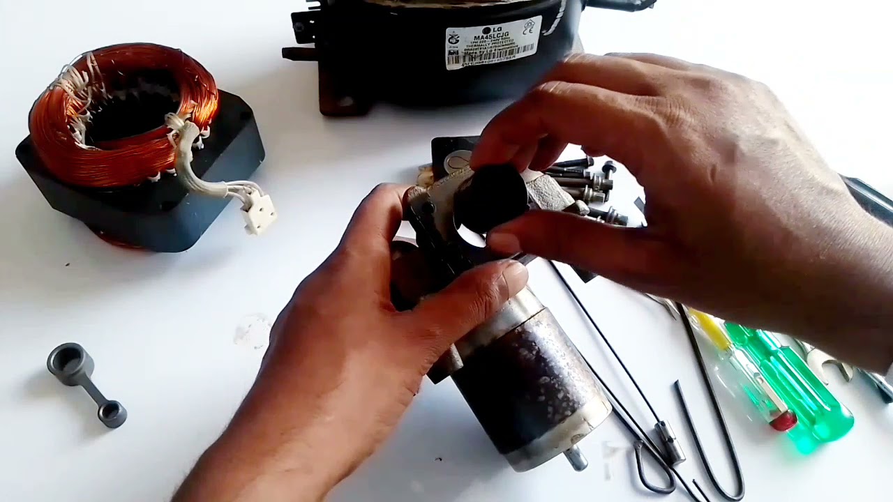 how to ripeyar compressor  fridge ke compressor ka piston kese badle piston badlna
