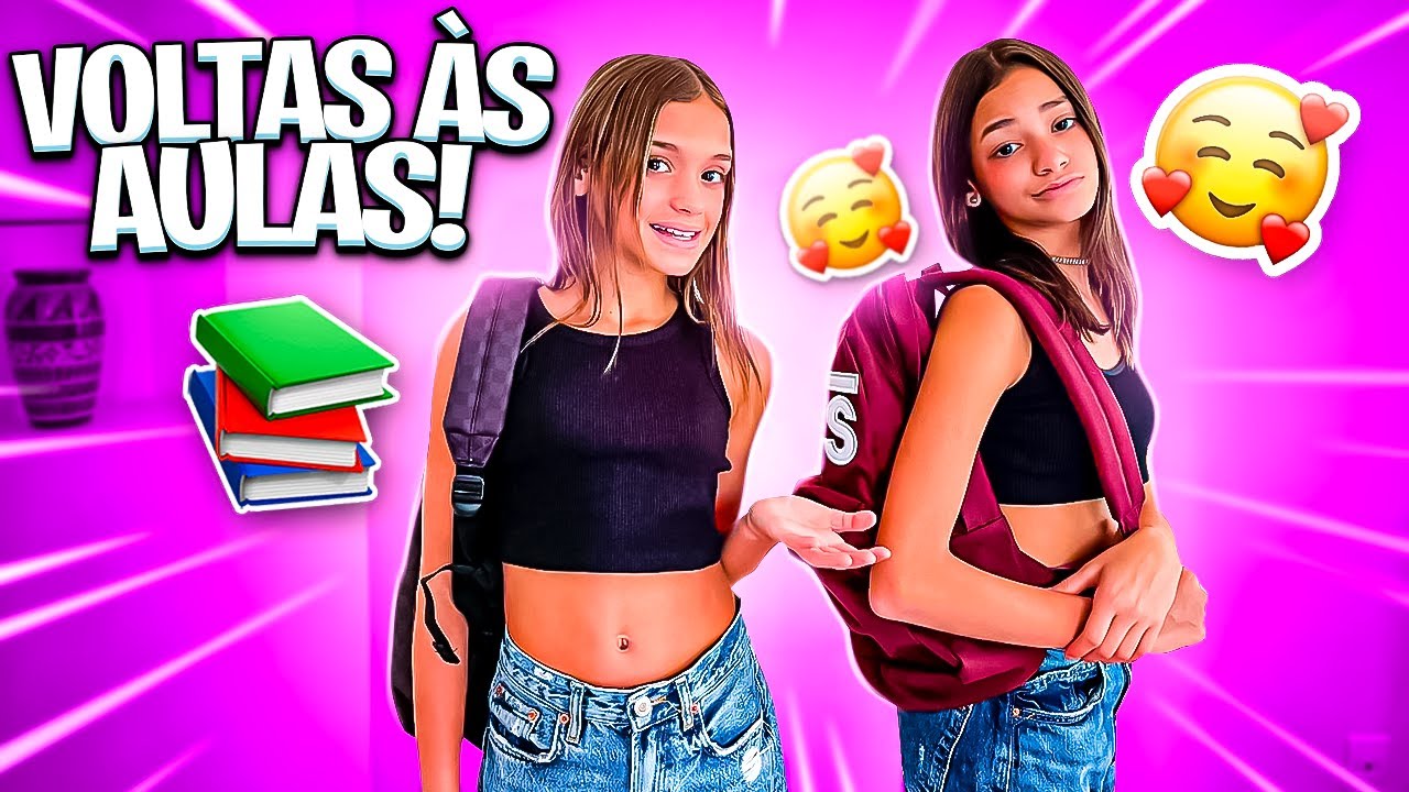 NOSSO PRIMEIRO DIA DE AULA PRESENCIAL *chegamos atrasadas*