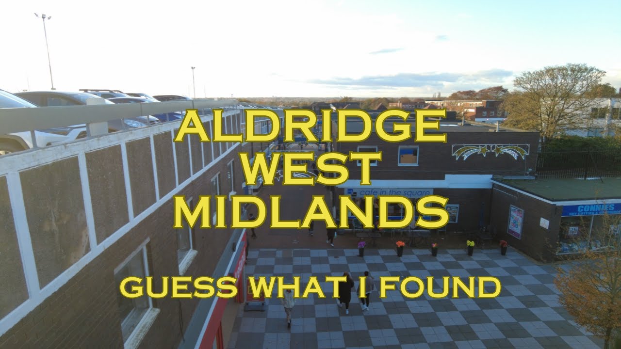 Aldridge West Midlands | 4K | Walkabout | Drone Footage