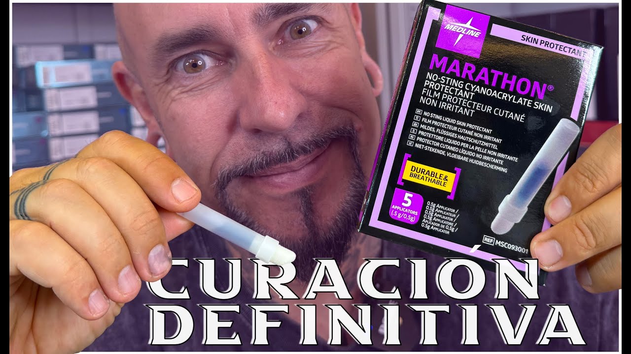 MARATHON | el PEGAMENTO que CURA los TATUAJES!!