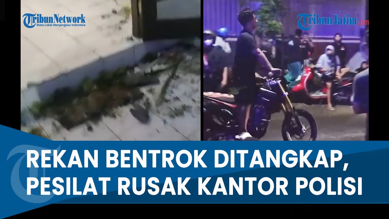KRONOLOGI PERUSAKAN POLSEK WATULIMO TRENGGALEK, Anggota Perguruan Silat Emosi Rekannya