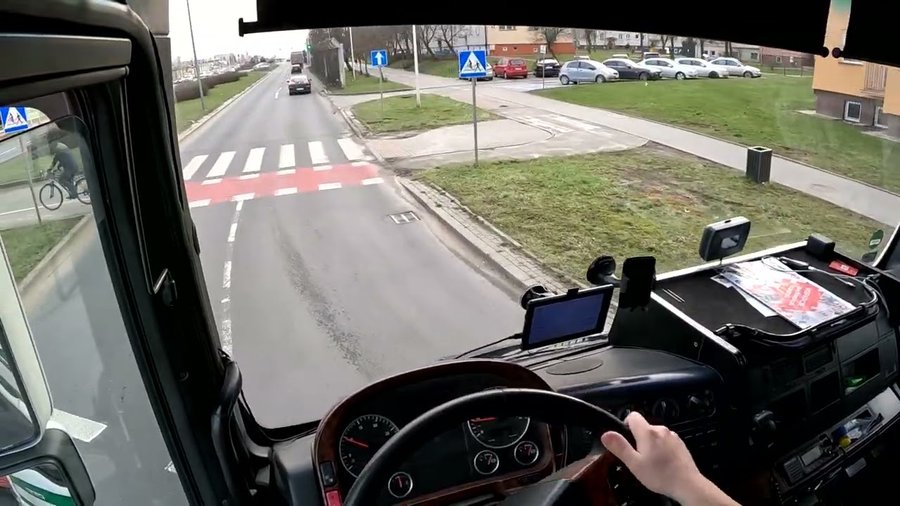 Ciechanów, droga zablokowana przez rolników