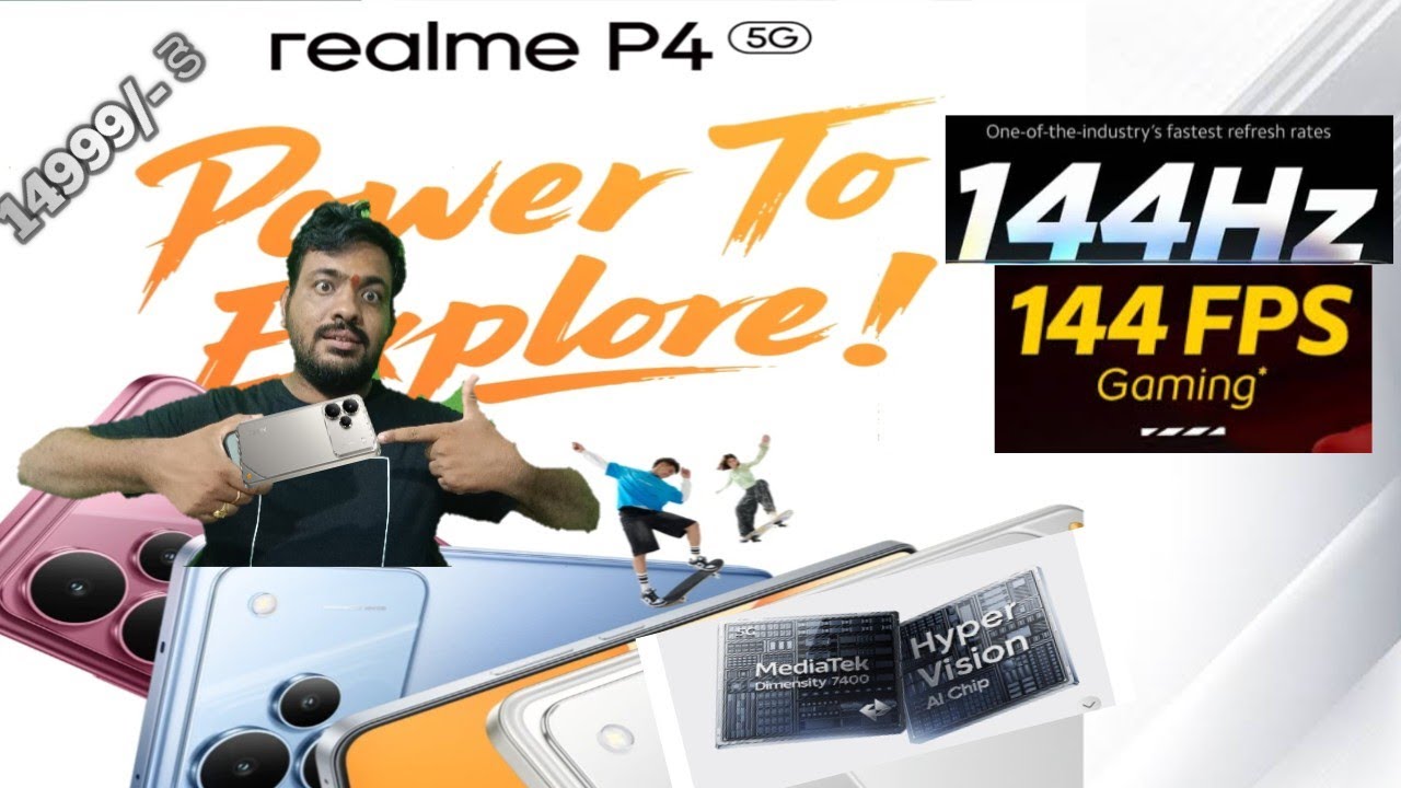 Realme P4 5G Review – AI Display Chip & 7400 Power at ₹14,999  Best 5G Phone Under 15K