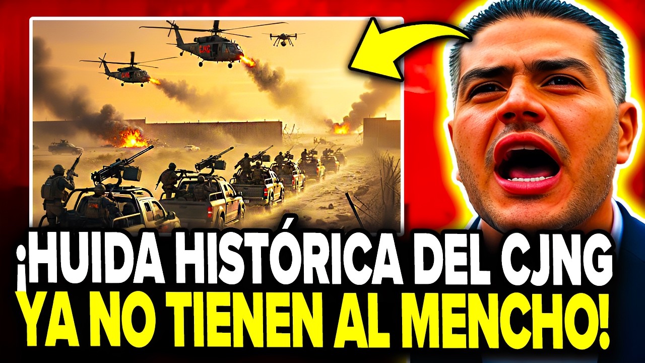 5.032 SICARIOS del CJNG HUYEN de MÉXICO tras que HARFUCH diera PISO al MENCHO