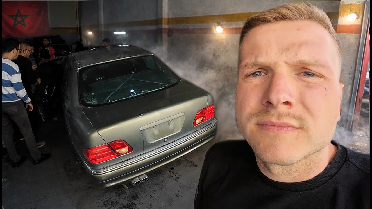 Letzter Tag in Marokko.. mein Auto wird nicht fertig! 😳 (E50 AMG Restauration)