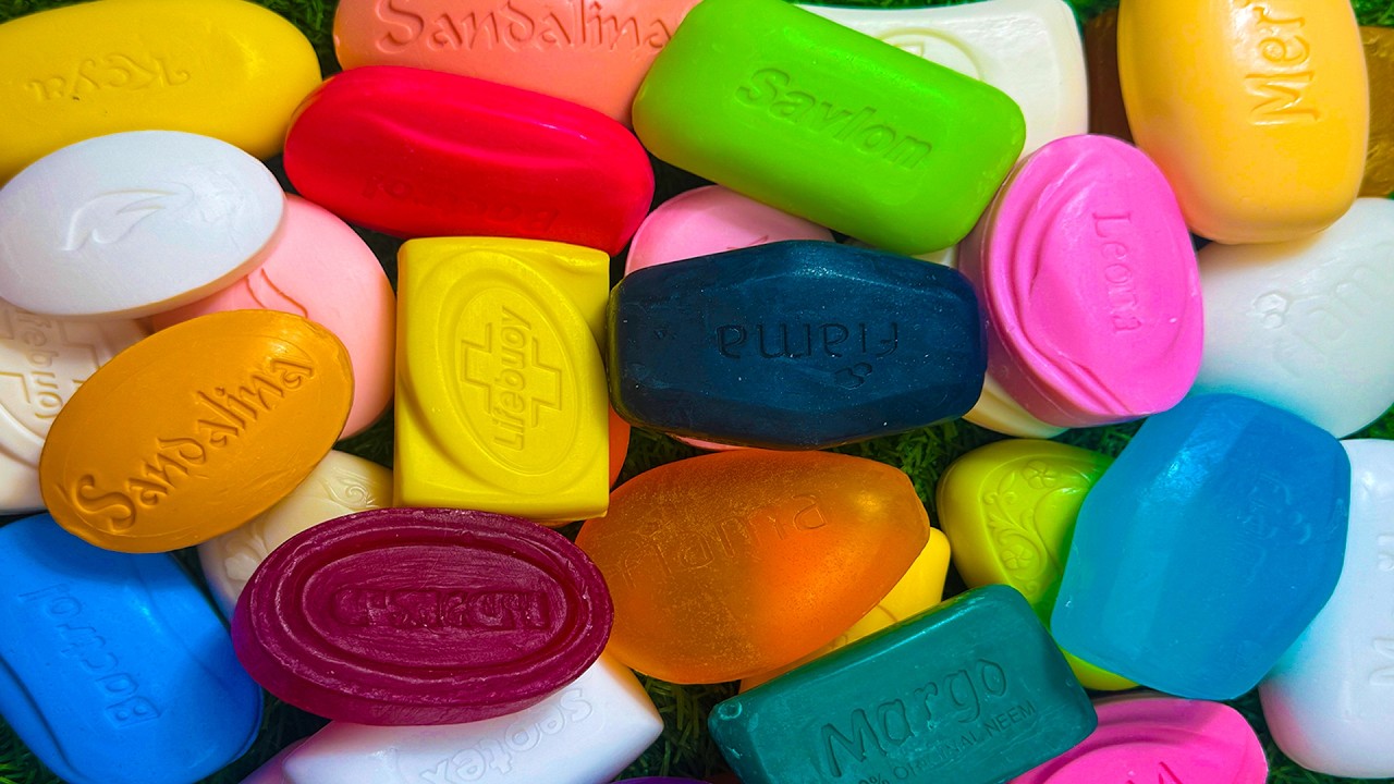SOAP opening HAUL Unpacking soap  Распаковка мыла  Notalking  ASMR SOAP 33