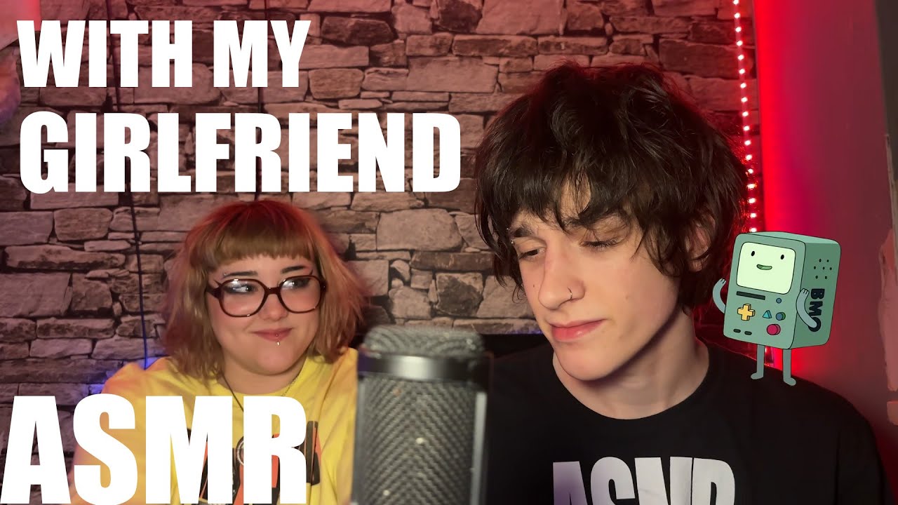 ASMR with my girlfriend (showing off my vinyl collection)