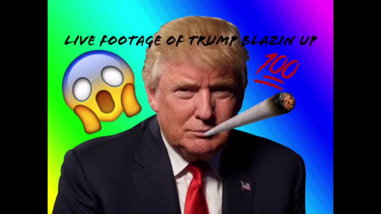 Donald Trump smoking WEED???!!!! (Actual Footage)