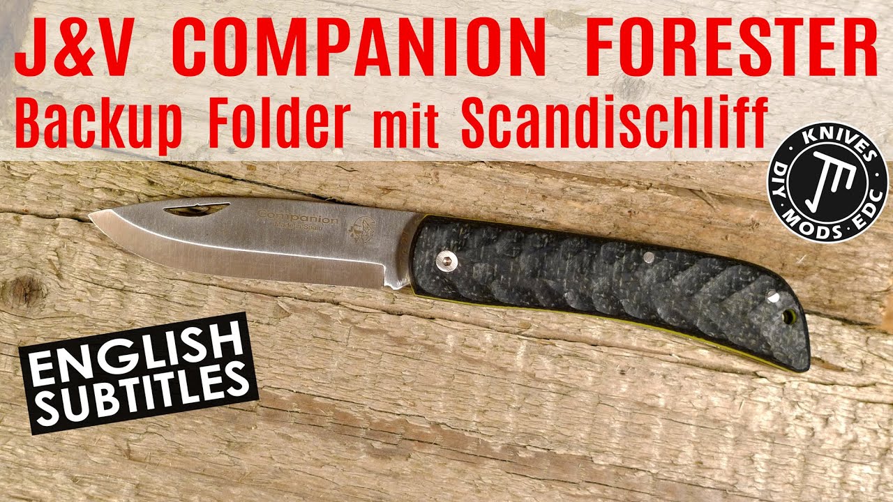 J&V Companion Forester  -  Backup Folder mit Scandischliff
