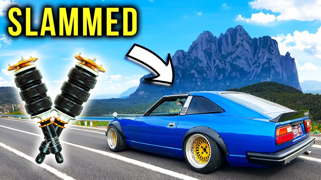 Datsun 280ZX AIRBAG SUSPENSION Install!