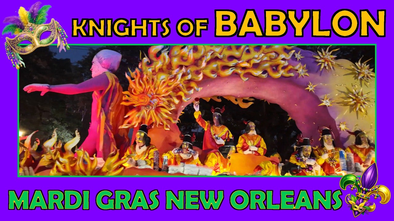 🎭 Knights of Babylon Parade, Mardi Gras 2026 – New Orleans, Louisiana 🎺