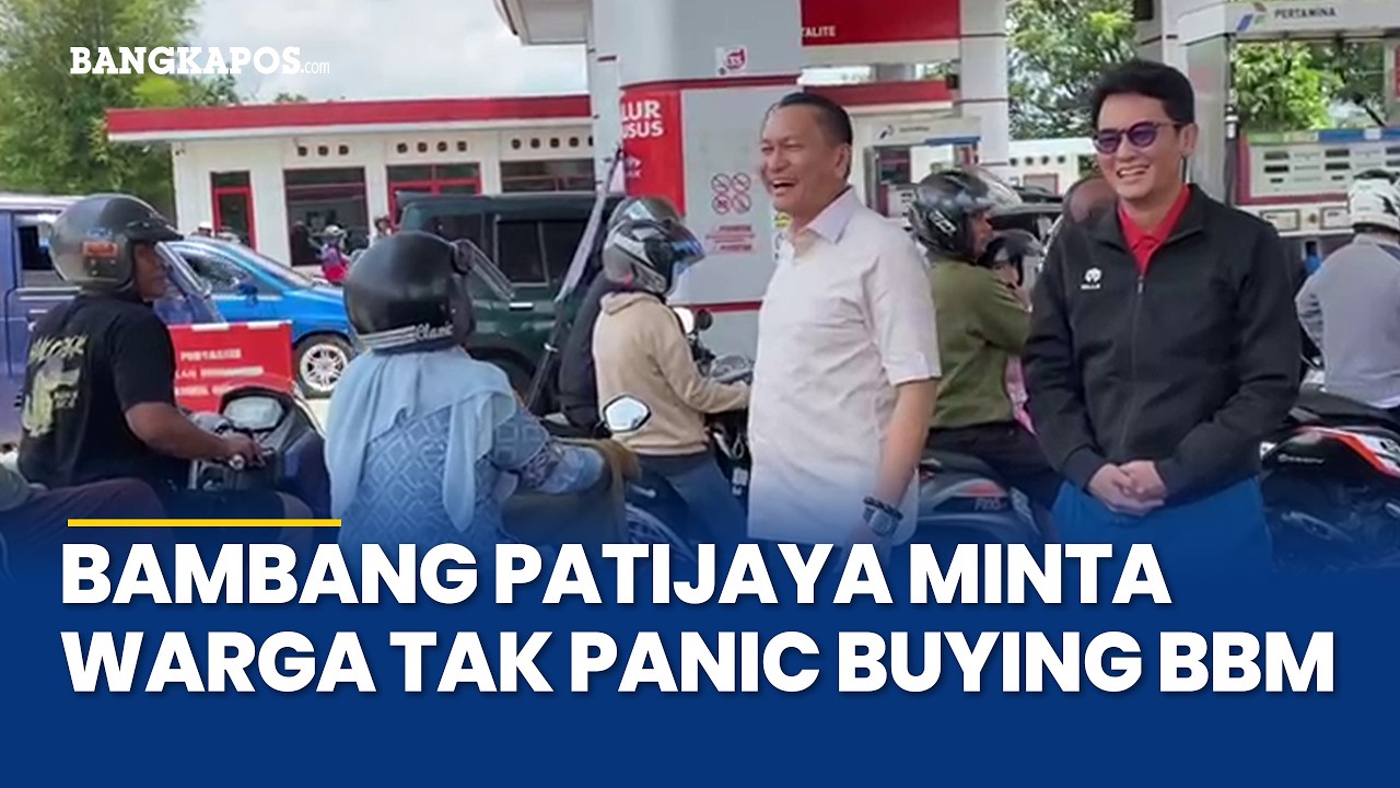 Antrean Mengular di SPBU Sungailiat, Ketua Komisi XII DPR RI Pantau dan Minta Warga Tak Panic Buying