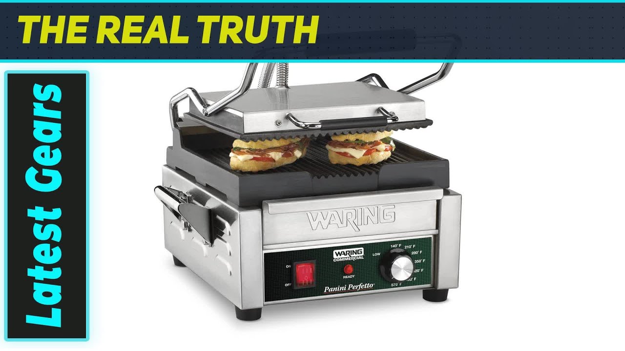 Waring Commercial Panini Perfetto: Best Pro-Grade Panini Press for Perfect Results
