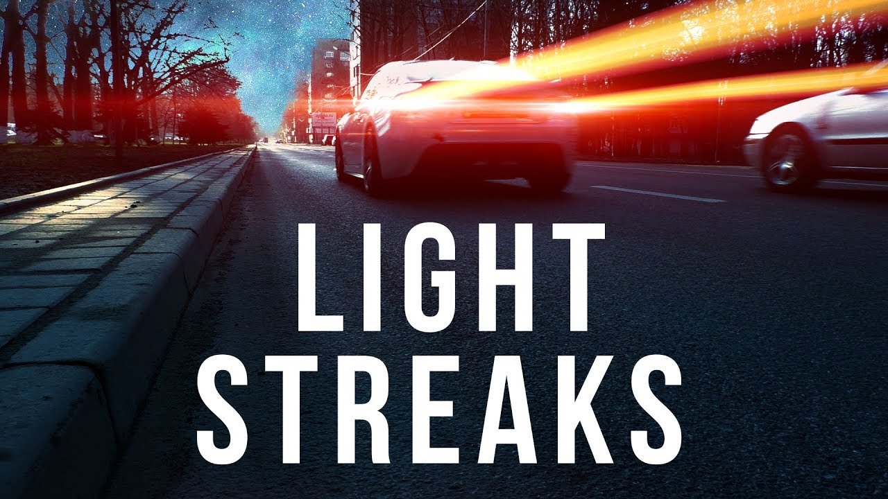 Полосы света Light Streaks от фар машины в After Effects с плагином Particular +проект - AEplug 203