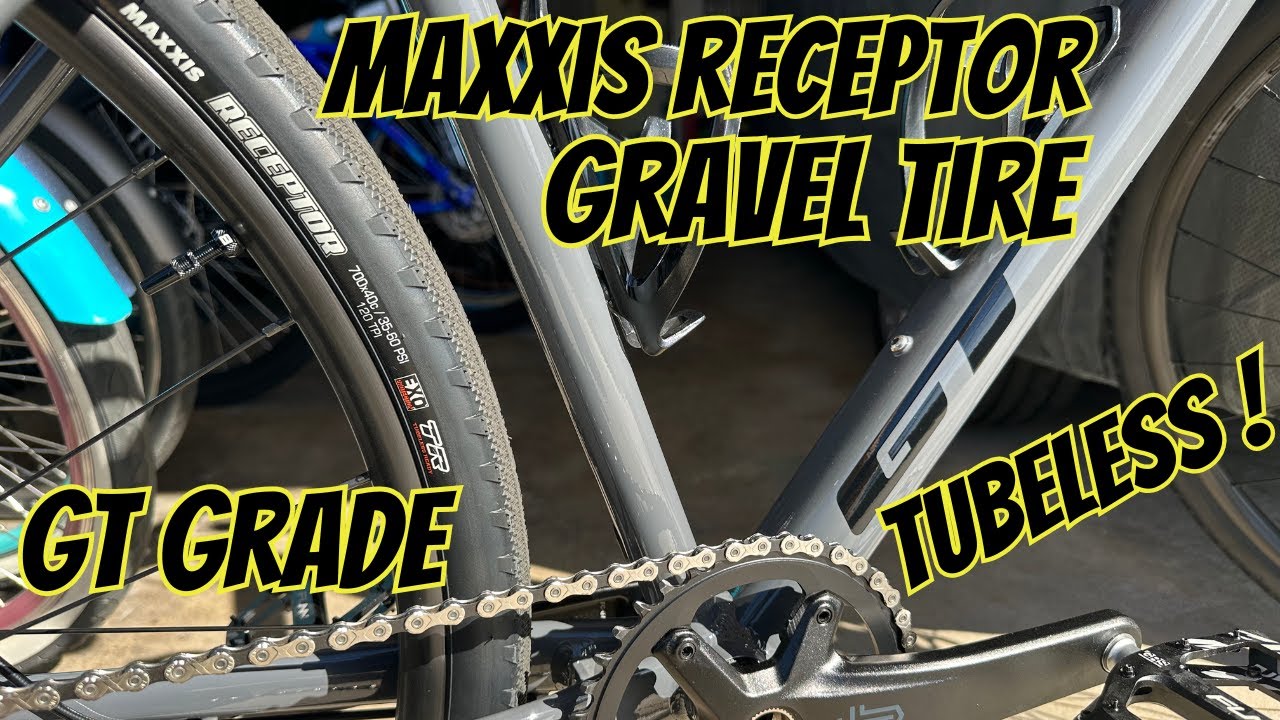 Maxxis Receptor Tires on GT Grade Review (Tubeless!)