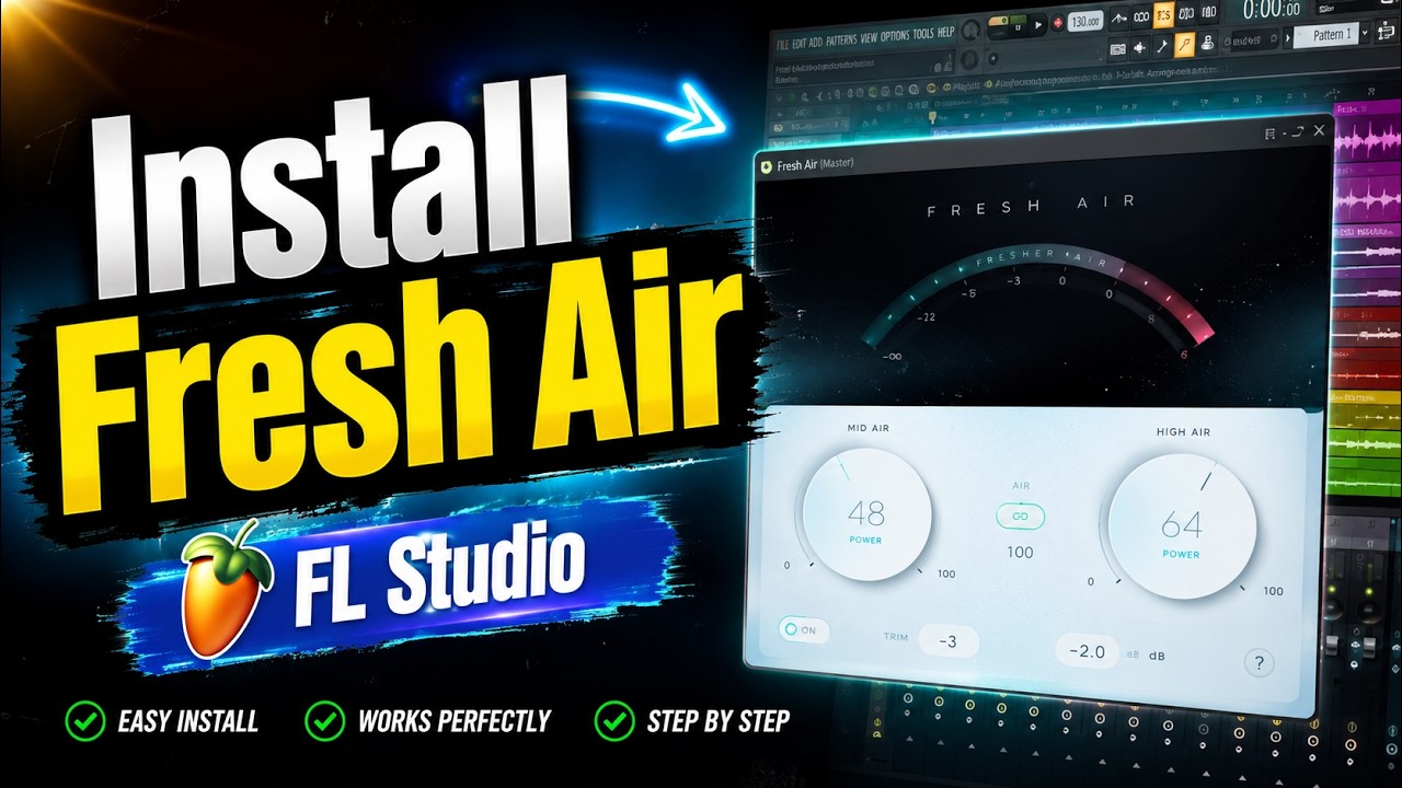 How to Install Fresh Air in FL Studio | Slate Digital |  FREE Plugin Setup Guide