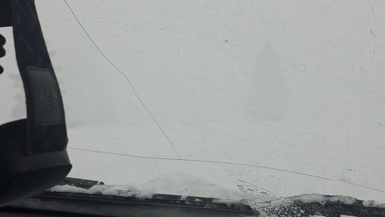 WATCH | Whiteout conditions on I-80