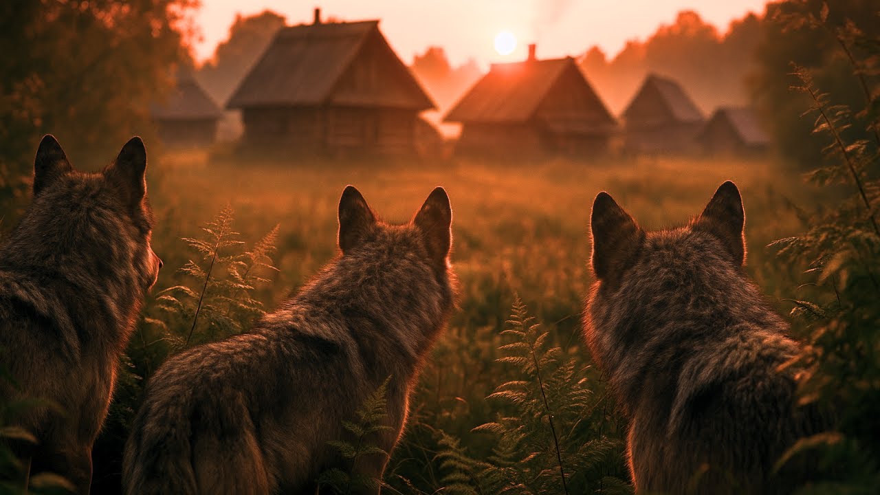 Wilki czekają na granicy lasu - slavic pagan dark folk