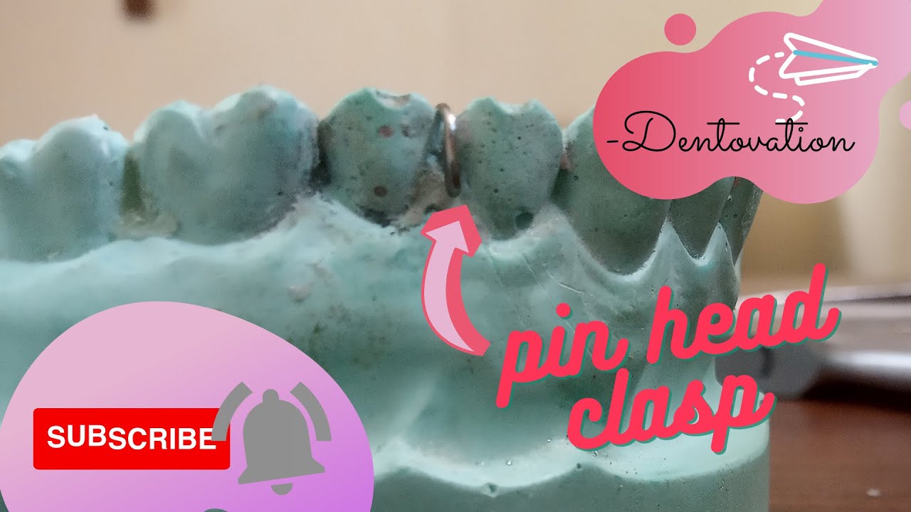 Pin head clasp// orthodontics// easy method// step by step tutorial