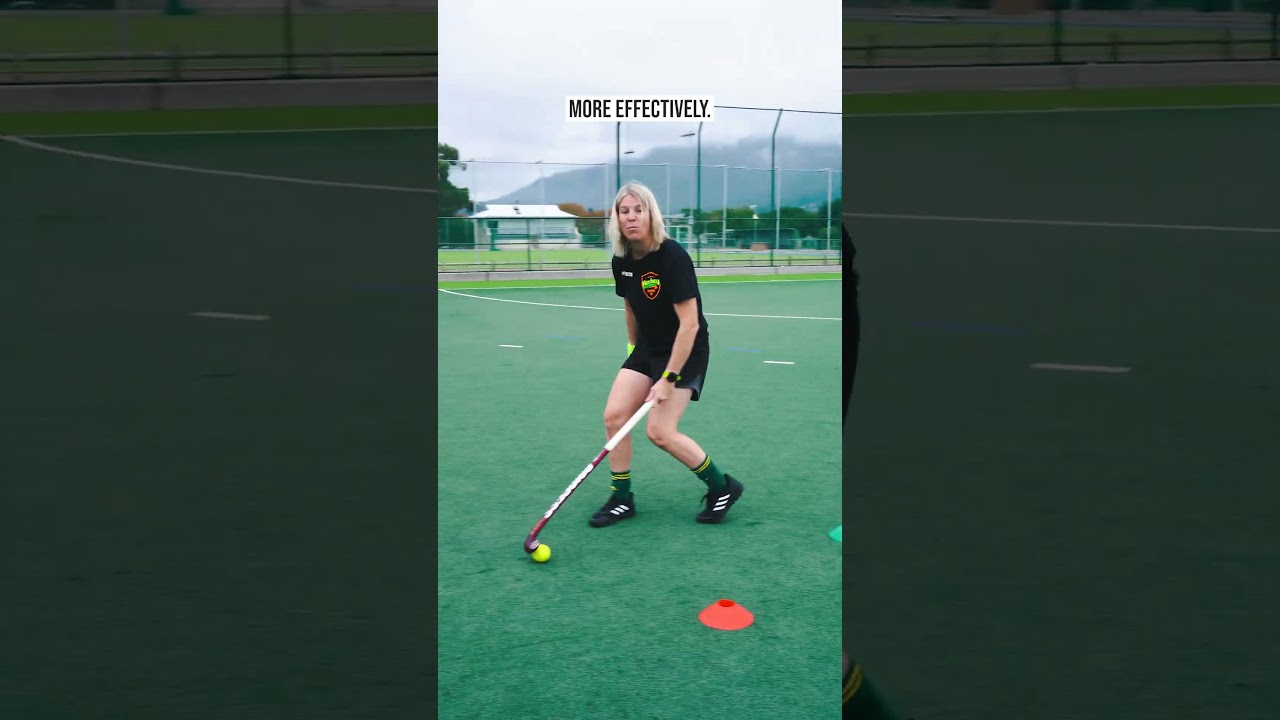 How to BEAT Defenders with a V-Drag in Field Hockey | Hockey Performance Academy