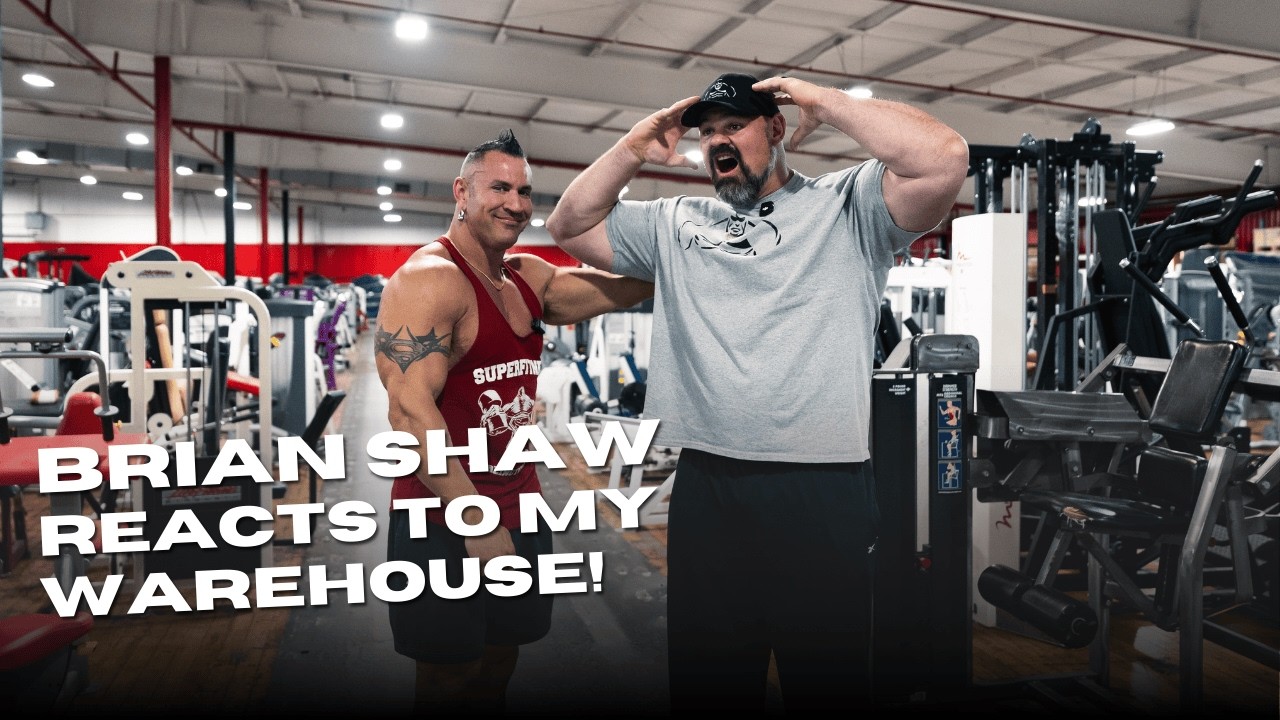 Brian Shaw Picks Out Gym Equipment!